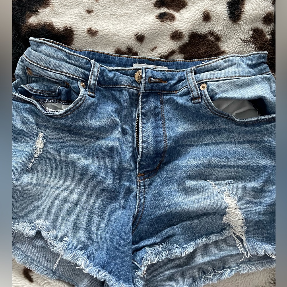 Jean shorts- paid $120